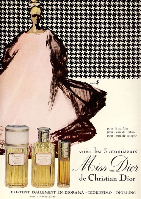 vintage ad miss dior